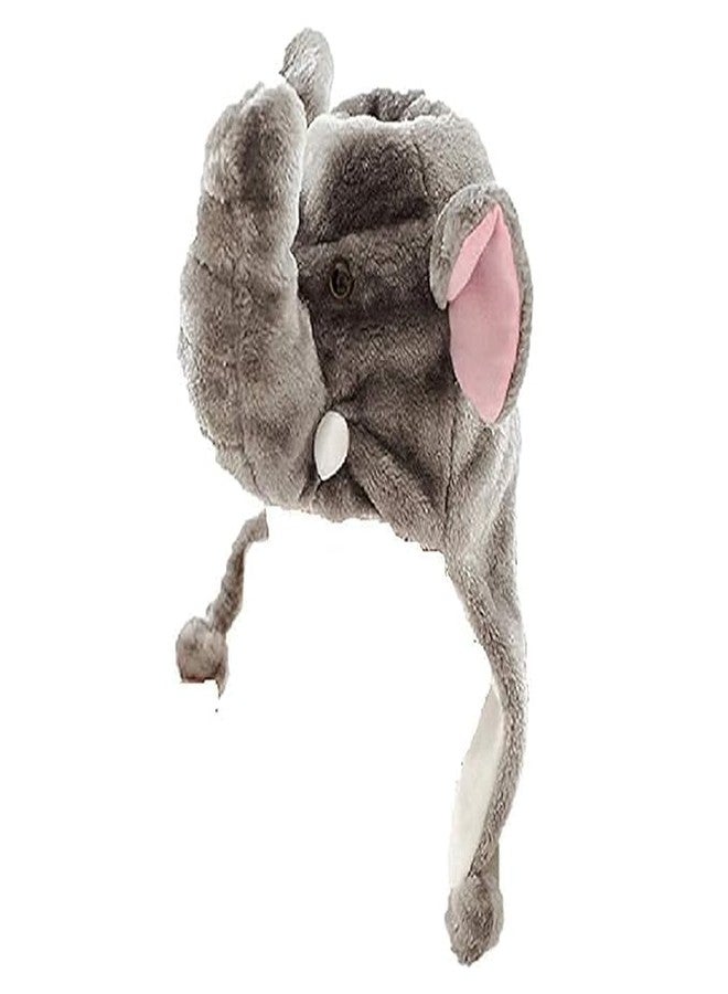 Krystle Plush Animal Hat Costume Cap Cute Soft Faux Fur Stuffed Toy Hood Multicolour - Image 2